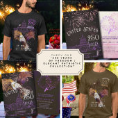Proud Eagle US 250 Years of Liberty We The People  Tシャツ