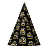 Proud Family Of A 2026 Graduate 26 Gold Graduation パーティーハット (左)