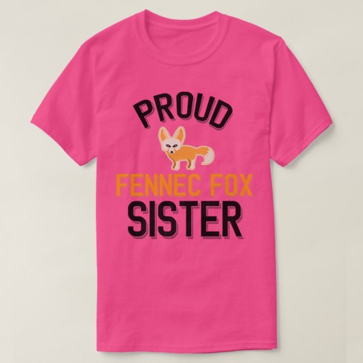 Proud Fennec Fo Sister Premium  Tシャツ (デザイン正面)