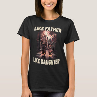 Proud Firefighter Like Father Daughter American Fi Tシャツ