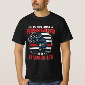 Proud Firefighter Son-in-Law Tシャツ