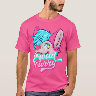 Proud Furry Fandom Furries Tails Ears Furry Person Tシャツ