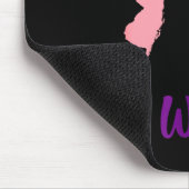 Proud Girl Just A New Jersey Girl In A Delaware Wo マウスパッド (コーナー)