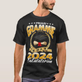 Proud Grammie Of A 2024 Salutatorian Tシャツ (正面)