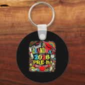 Proud grandma of 2026 pre-k graduate mothers day キーホルダー (正面)