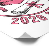 Proud Grandma of a 2026 Football Senior Class ポスター (角)