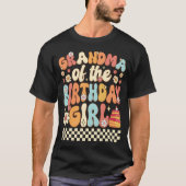 Proud Grandma of the Birthday Girl Tシャツ (正面)