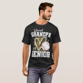 Proud Grandpa Of A 2026 Senior Baseball Graduation Tシャツ (正面フル)