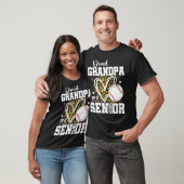Proud Grandpa Of A 2026 Senior Baseball Graduation Tシャツ (ユニセックス)