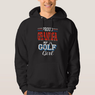 Proud Grandpa Of A Golfing Girl  Fan  Father's Day パーカ