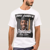 Proud Grandpa of Graduate Photo Graduation Tシャツ (正面)