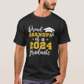 Proud Grandpa of the Graduate 2024 Tシャツ (正面)