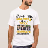 Proud Grandpa of the Graduate Photo collage Tシャツ (正面)
