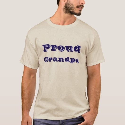 Proud Grandpa Tシャツ (正面)