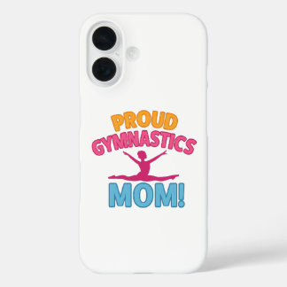Proud gymnastics mom iPhone 16ケース