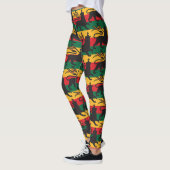 Proud Jamaicans - Lion of Judah - Yoga Leggins レギンス (左)