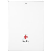  Proud Member Nursing Artistic Personalized Gift クリップボード (裏面)