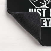 Proud Member Of Just Resting My Eyes Club Dad Fath マウスパッド (コーナー)