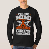 Proud Mimi Of A CRPS Warrior RSD Awareness Ribbon  Tシャツ (正面)