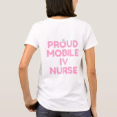 Proud Mobile IV Nurse T-shirt Tシャツ (裏面)