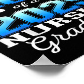 Proud Mom Cl Of 2025 Nursing Graduate Nurse  ポスター (角)