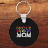 Proud Mom Lgbt キーホルダー (正面)