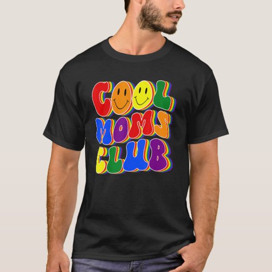 Proud Mom LGBTQ Pride Cool Moms Gay Pride LGBT Pri Tシャツ (正面)