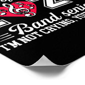 Proud Mom Of A 2026 Band Senior Music Gift  ポスター (角)