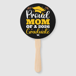 Proud Mom Of A 2026 Personalized Graduation Mother ハンドファン