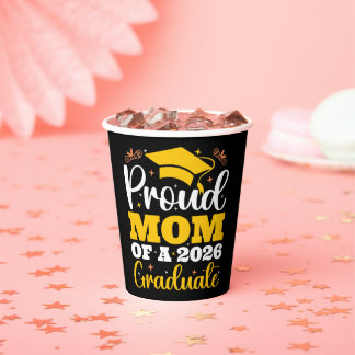 Proud Mom Of A 2026 Personalized Graduation Mother 紙コップ