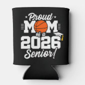 Proud Mom of a 2026 Senior Basketball Graduation 缶クーラー (裏面)