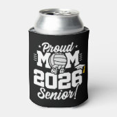 Proud Mom of a 2026 Senior Volleyball Graduation 缶クーラー (缶正面)