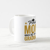 Proud Mom of a Graduate Coffee Mug コーヒーマグカップ (正面左)