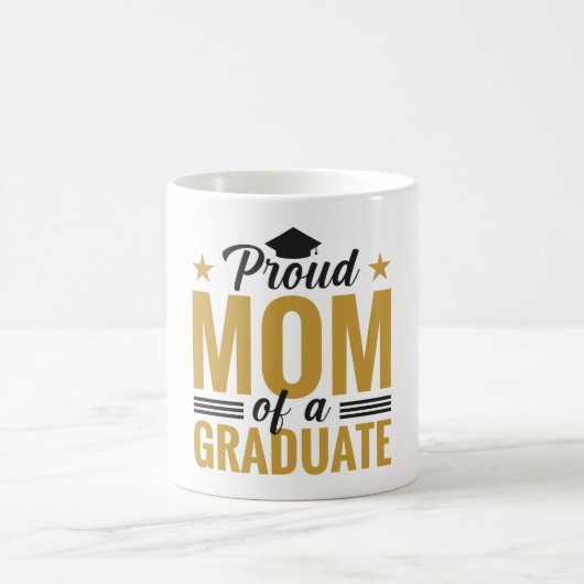 Proud Mom of a Graduate Coffee Mug コーヒーマグカップ (中央)