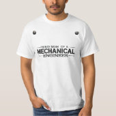 Proud Mom of a Mechanical Engineer Tシャツ (正面)
