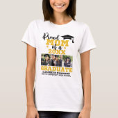 Proud Mom of the Graduate Photo collage Tシャツ (正面)