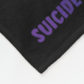 Proud Mom Suicide Prevention Awareness Warrior Mam フリースブランケット (角)