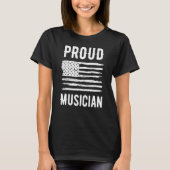 Proud Mortician Profession American Flag Tシャツ (正面)