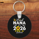 Proud nana of 2026 pre-k graduate mothers day キーホルダー (正面)