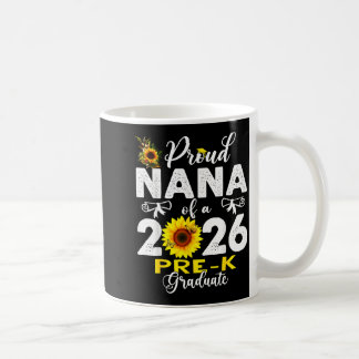 Proud nana of 2026 pre-k graduate mothers day コーヒーマグカップ