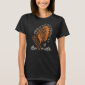 Proud Native American Job Probation Officer Tシャツ (正面)
