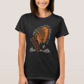 Proud Native American Job Procurement Manager Tシャツ (正面)