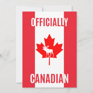Proud New Canadian Citizen Card – Patriotic Gift サンキューカード