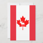 Proud New Canadian Citizen Card – Patriotic Gift サンキューカード (裏面)
