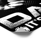 Proud New Dad It's A Boy  ポスター (角)