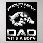 Proud New Dad It's A Boy  ポスター (正面)