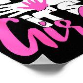 Proud New Dad It's A Girl Funny Pregnancy First Ti ポスター (角)