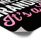 Proud New Grandma It's A Girl Mother Soon To Be Mo ポスター (角)