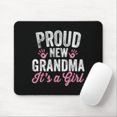 Proud New Grandma It's A Girl Mother Soon To Be Mo マウスパッド (マウス)