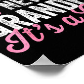 Proud New Grandpa It's A Girl Father Soon To Be Da ポスター (角)